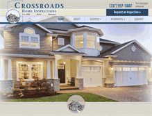 Tablet Screenshot of crossroadshomeinspections.net